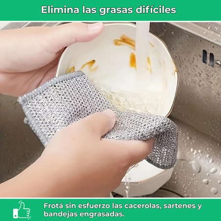 MetalClean – Las esponjas de acero que limpian a fondo y duran muchísimo